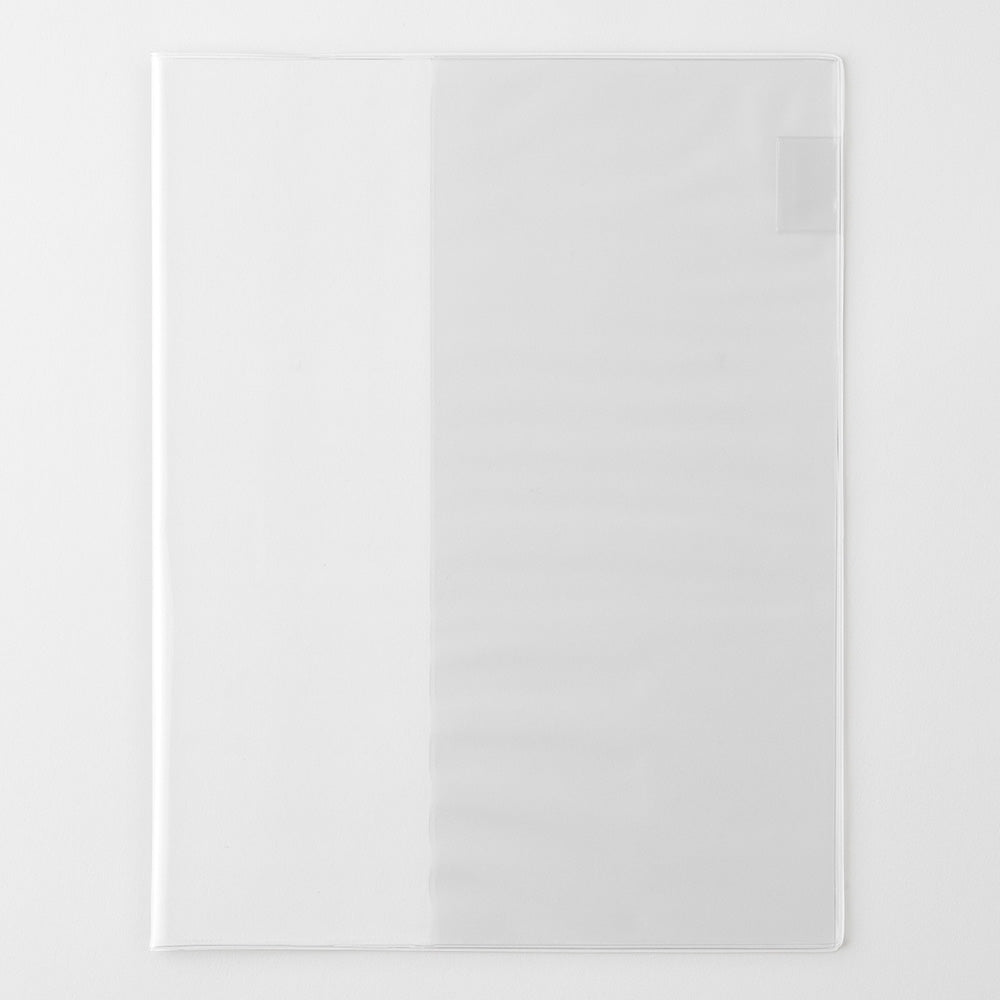 MD Notebook Cover <A4 Variant> Clear A — open spread