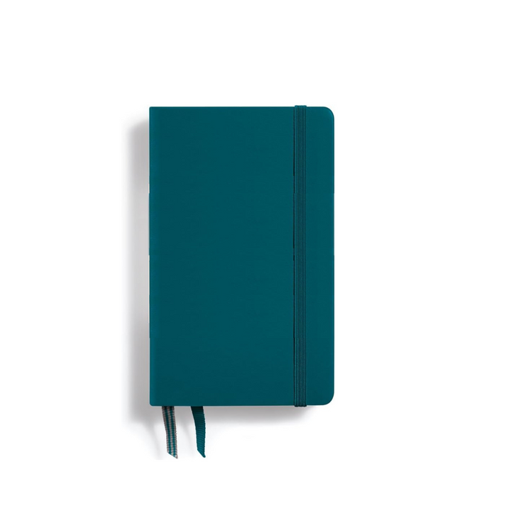 Leuchtturm1917 A6 Pocket Hardcover Notebook in Plain / Pacific Green — Leuchtturm1917 notebook — quality writing journal with premium paper, at Cityluxe Singapore stationery store