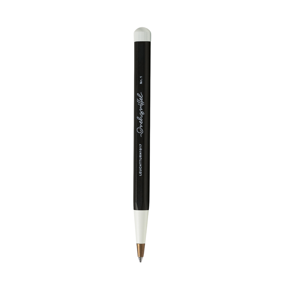 Leuchtturm1917 Drehgriffel Nr. 1 Ballpoint Pen Black — Leuchtturm1917 ballpoint pen — reliable smooth-writing everyday pen, at Cityluxe Singapore