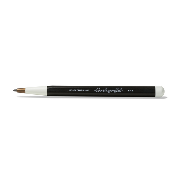 Leuchtturm1917 Drehgriffel Nr. 1 Ballpoint Pen Black — Leuchtturm1917 ballpoint pen — reliable smooth-writing everyday pen, at Cityluxe Singapore