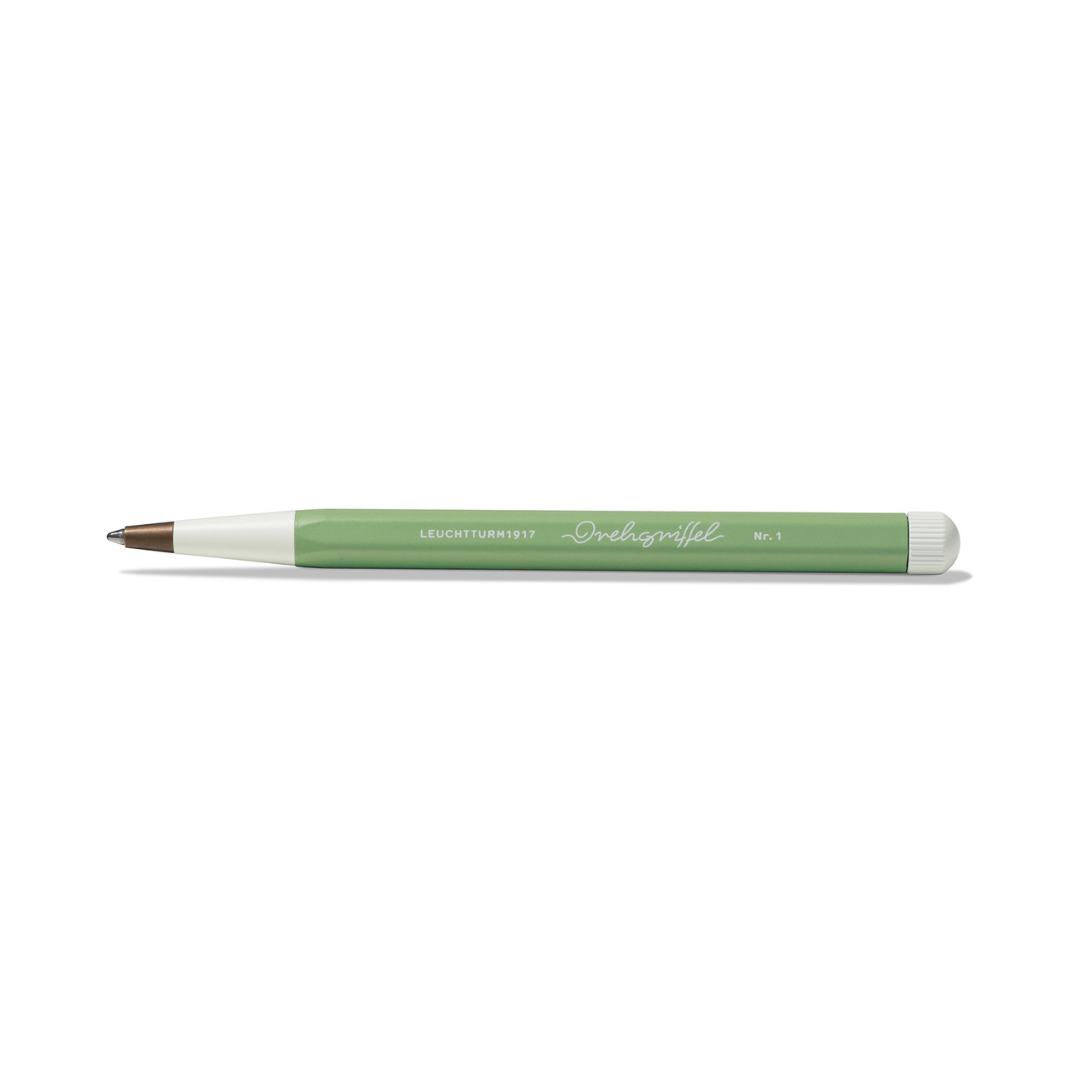 Leuchtturm1917 Drehgriffel Nr. 1 Ballpoint Pen in Sage — Leuchtturm1917 ballpoint pen — reliable smooth-writing everyday pen, at Cityluxe Singapore