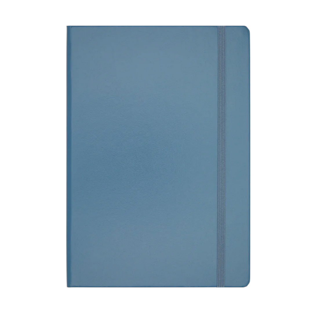 Leuchtturm1917 A5 Medium Hardcover Notebook in Plain / Stone Blue — Leuchtturm1917 notebook — quality writing journal with premium paper, at Cityluxe Singapore stationery store