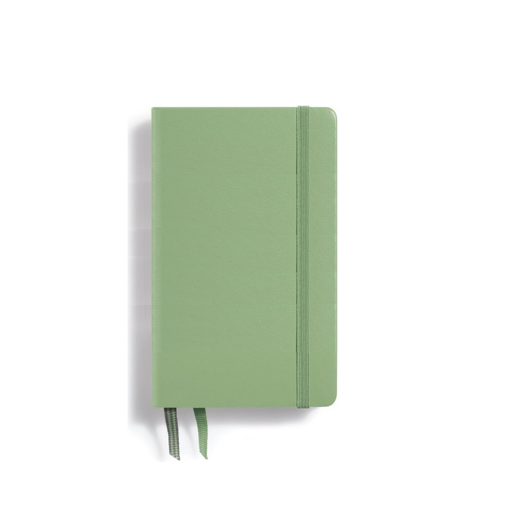 Leuchtturm1917 A6 Pocket Hardcover Notebook in Dotted / Sage — Leuchtturm1917 notebook — quality writing journal with premium paper, at Cityluxe Singapore stationery store
