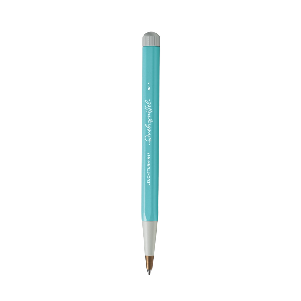 Leuchtturm1917 Drehgriffel Nr. 1 Ballpoint Pen in Aquamarine — Leuchtturm1917 ballpoint pen — reliable smooth-writing everyday pen, at Cityluxe Singapore