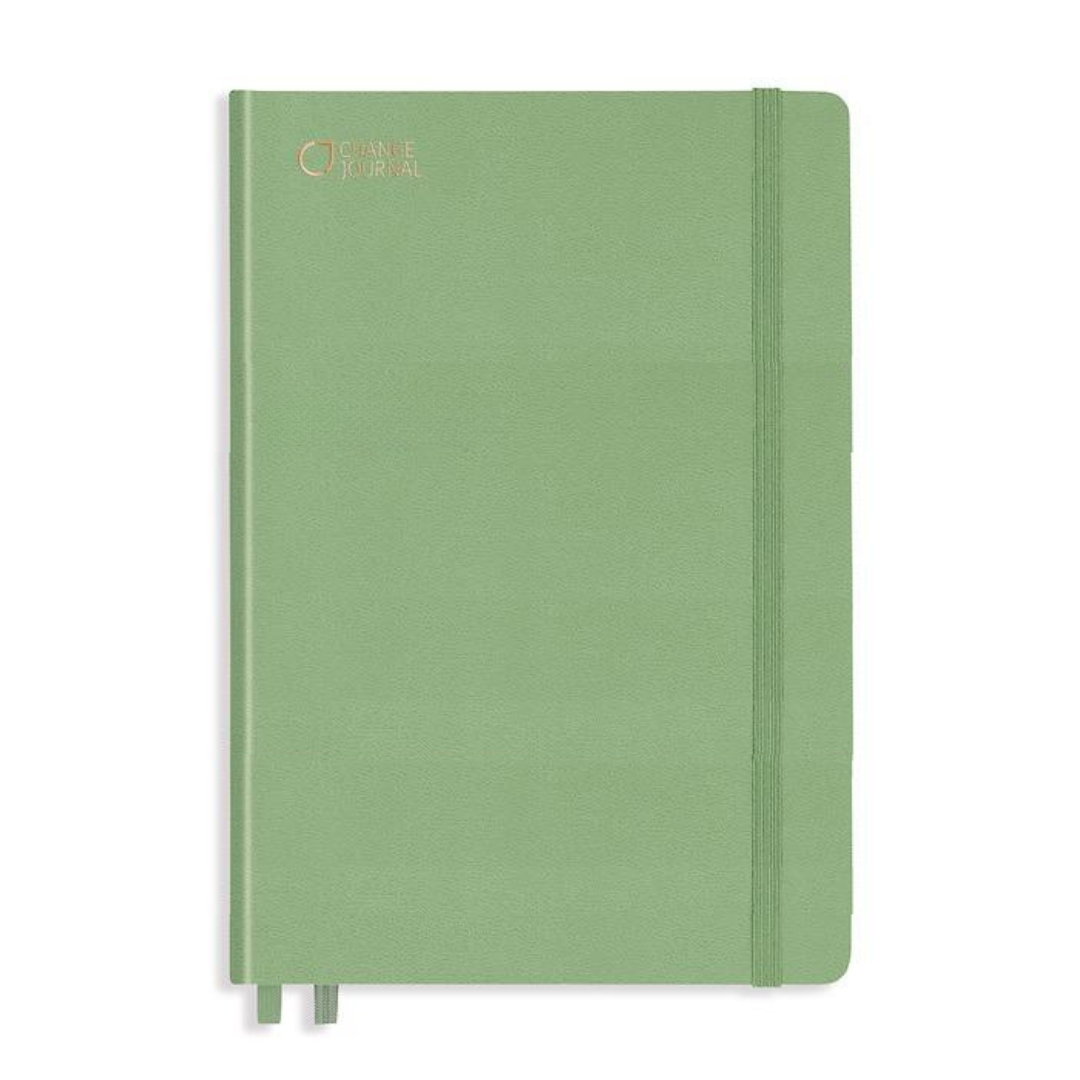 Leuchtturm1917 Change Journal A5 Hardcover Notebook in Sage — Leuchtturm1917 notebook — quality writing journal with premium paper, at Cityluxe Singapore stationery store