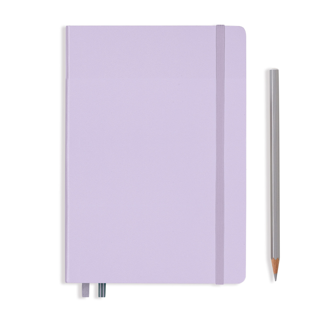 Leuchtturm1917 A5 Medium Hardcover Notebook in Ruled / Lilac — Leuchtturm1917 notebook — quality writing journal with premium paper, at Cityluxe Singapore stationery store