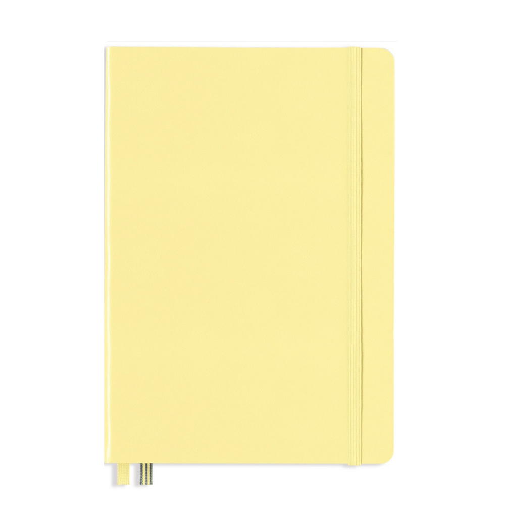 Leuchtturm1917 A5 Medium Hardcover Notebook in Dotted / Vanilla — Leuchtturm1917 notebook — quality writing journal with premium paper, at Cityluxe Singapore stationery store