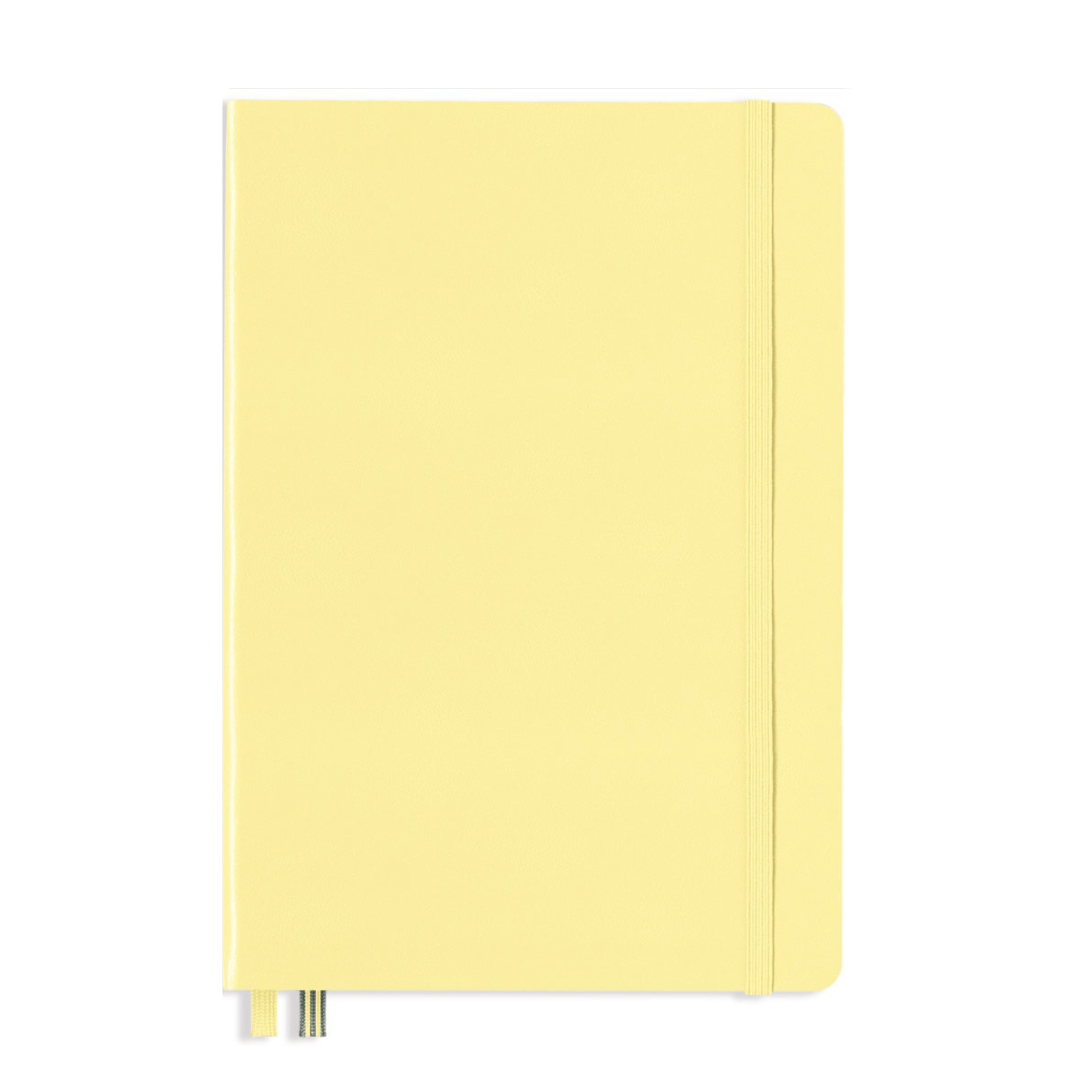 Leuchtturm1917 A5 Medium Hardcover Notebook in Ruled / Vanilla — Leuchtturm1917 notebook — quality writing journal with premium paper, at Cityluxe Singapore stationery store