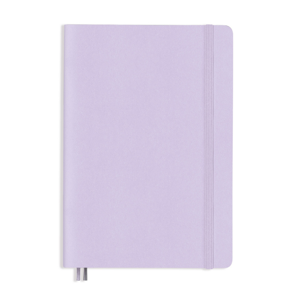Leuchtturm1917 A5 Medium Softcover Notebook in Dotted / Lilac — Leuchtturm1917 notebook — quality writing journal with premium paper, at Cityluxe Singapore stationery store