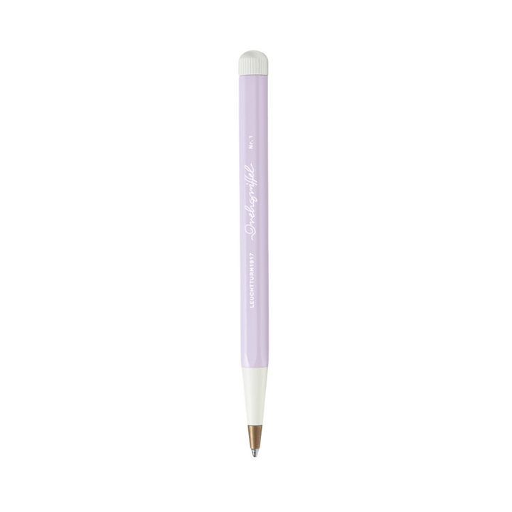 Leuchtturm1917 Drehgriffel Nr. 1 Ballpoint Pen in Lilac — Leuchtturm1917 ballpoint pen — reliable smooth-writing everyday pen, at Cityluxe Singapore