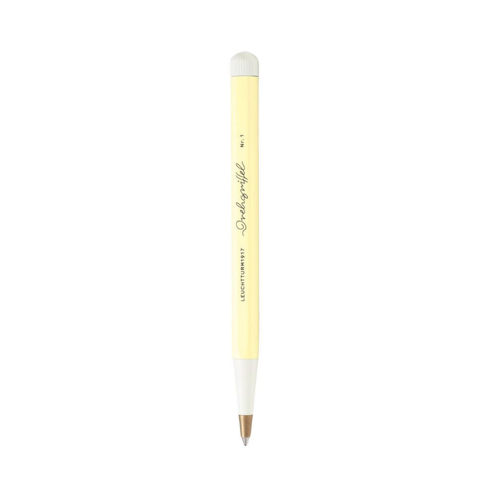 Leuchtturm1917 Drehgriffel Nr. 1 Ballpoint Pen in Vanilla — Leuchtturm1917 ballpoint pen — reliable smooth-writing everyday pen, at Cityluxe Singapore