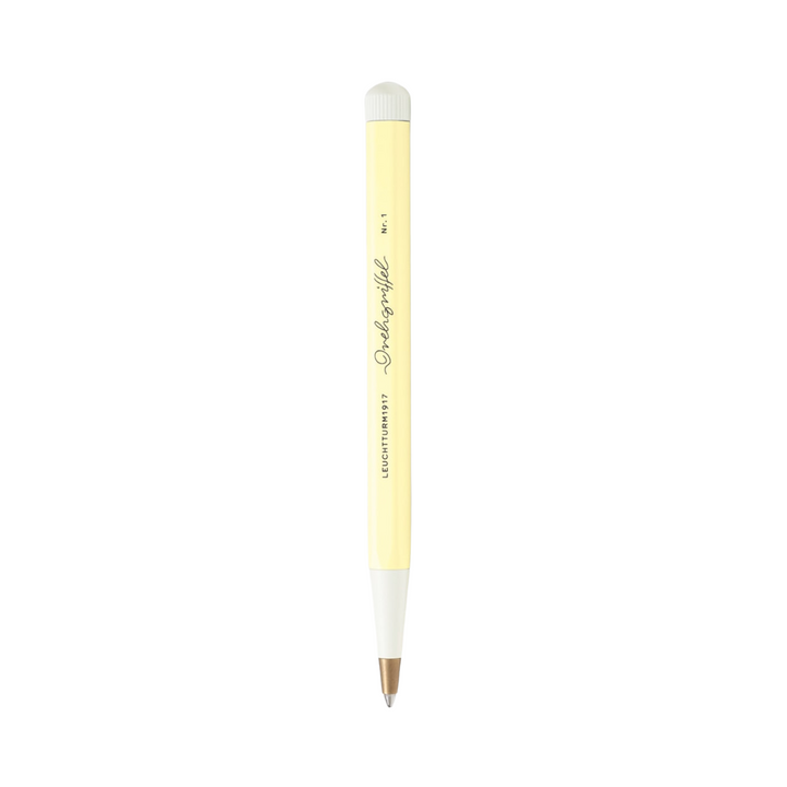 Leuchtturm1917 Drehgriffel Nr. 1 Ballpoint Pen in Vanilla — Leuchtturm1917 ballpoint pen — reliable smooth-writing everyday pen, at Cityluxe Singapore