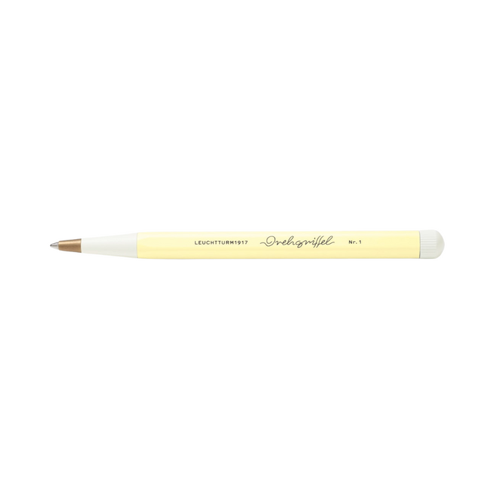 Leuchtturm1917 Drehgriffel Nr. 1 Ballpoint Pen in Vanilla — Leuchtturm1917 ballpoint pen — reliable smooth-writing everyday pen, at Cityluxe Singapore