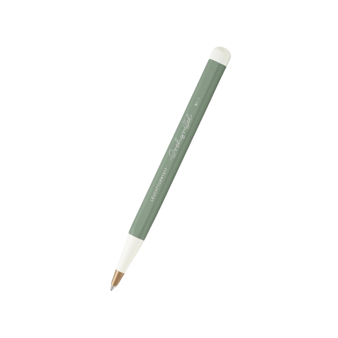 Leuchtturm1917 Drehgriffel Nr. 1 Gel Pen in Olive — Leuchtturm1917 gel pen — premium stationery and lifestyle, at Cityluxe Singapore