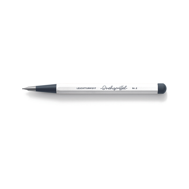 Leuchtturm1917 Drehgriffel NR. 2 Mechanical Pencil - White — tip detail