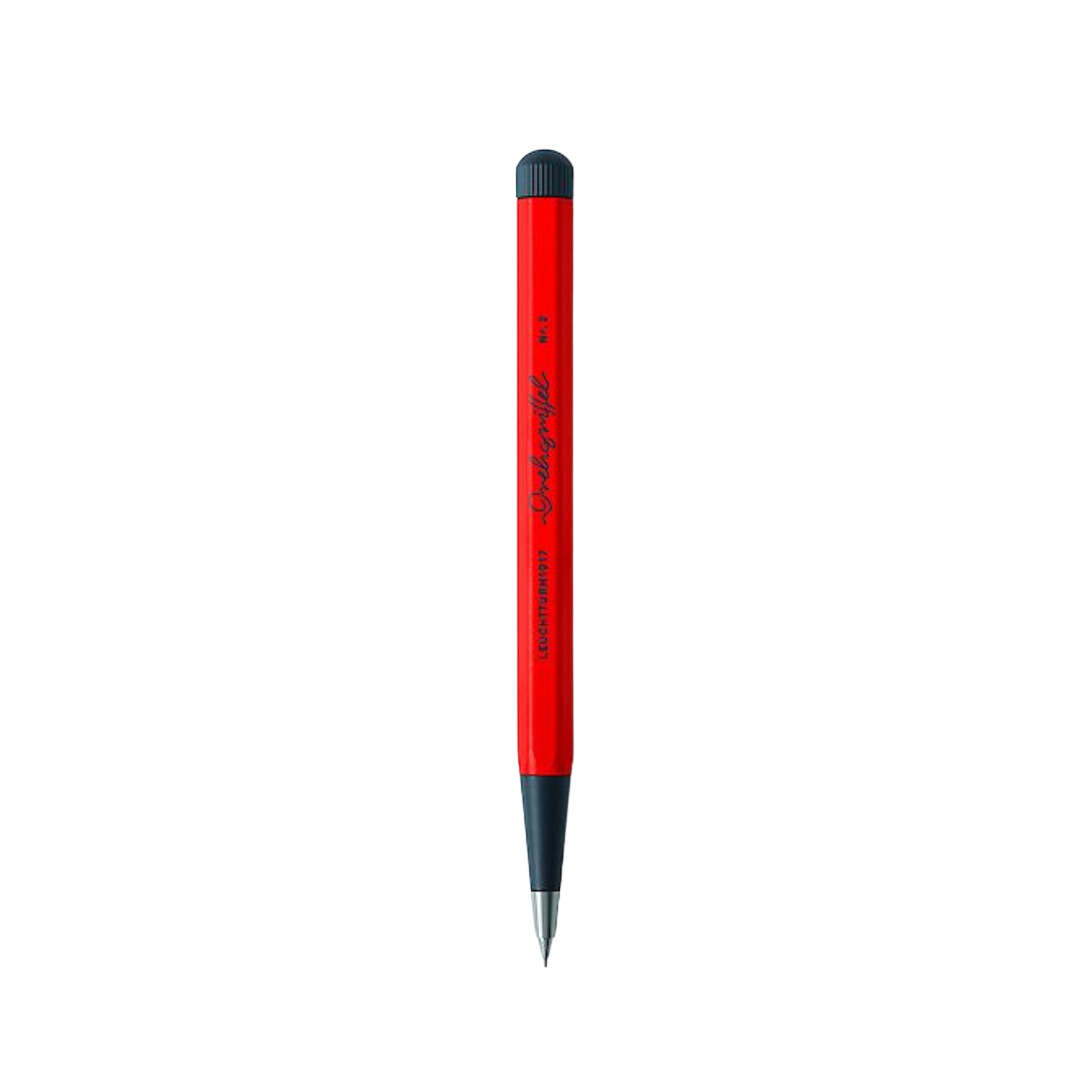 Leuchtturm1917 Drehgriffel NR. 2 Mechanical Pencil - Red — lead extended