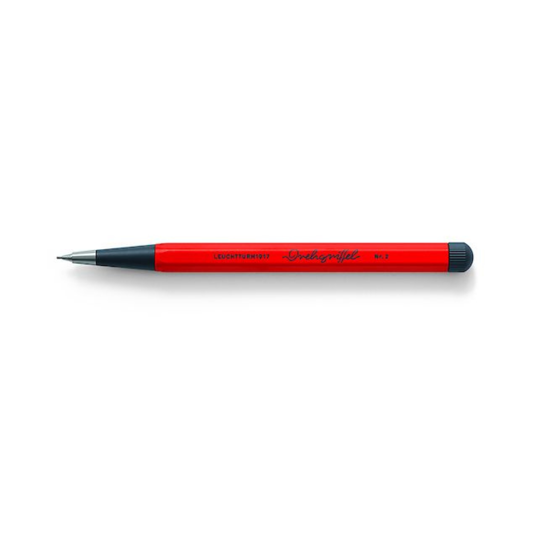 Leuchtturm1917 Drehgriffel NR. 2 Mechanical Pencil - Red — tip detail