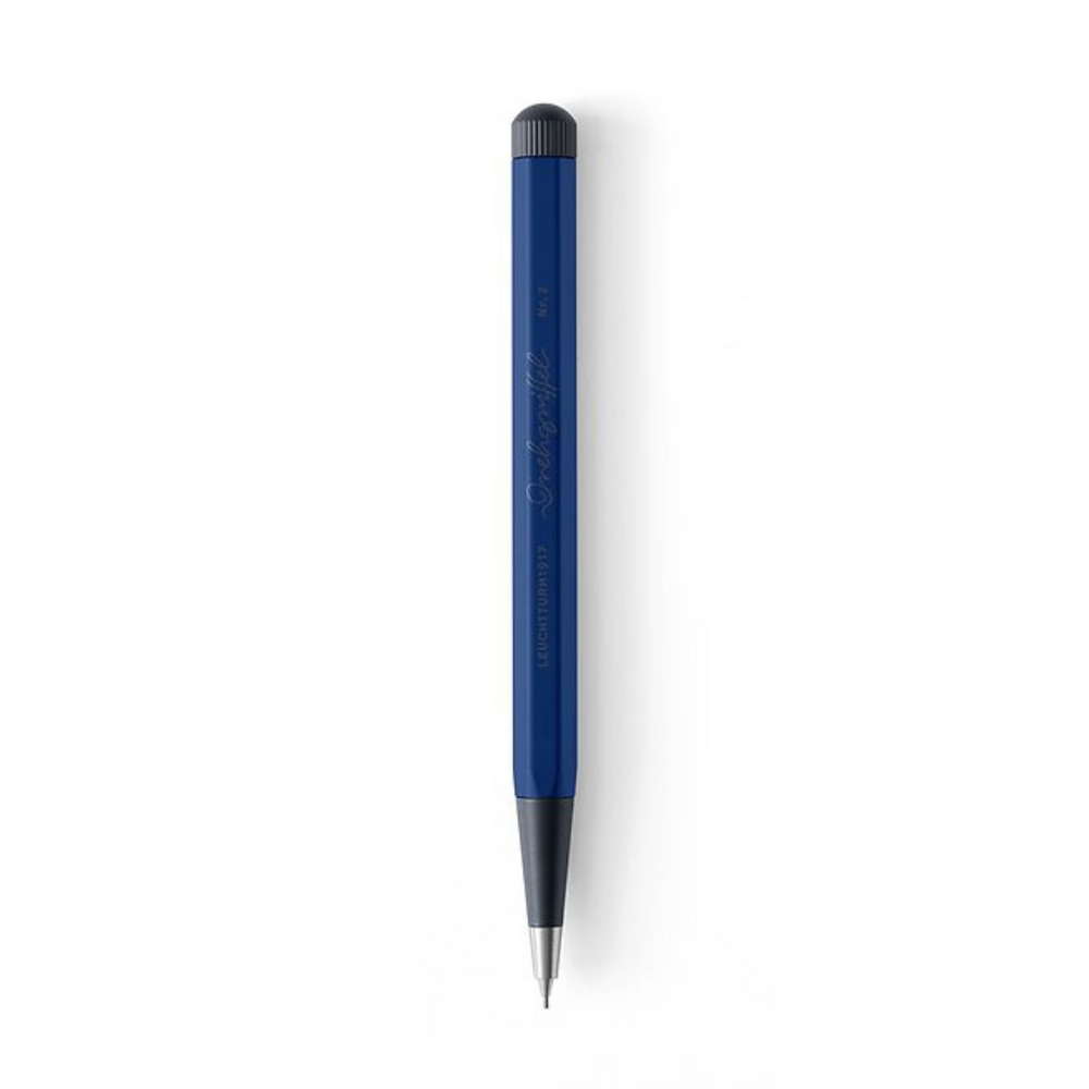 Leuchtturm1917 Drehgriffel NR. 2 Mechanical Pencil - Navy — lead extended