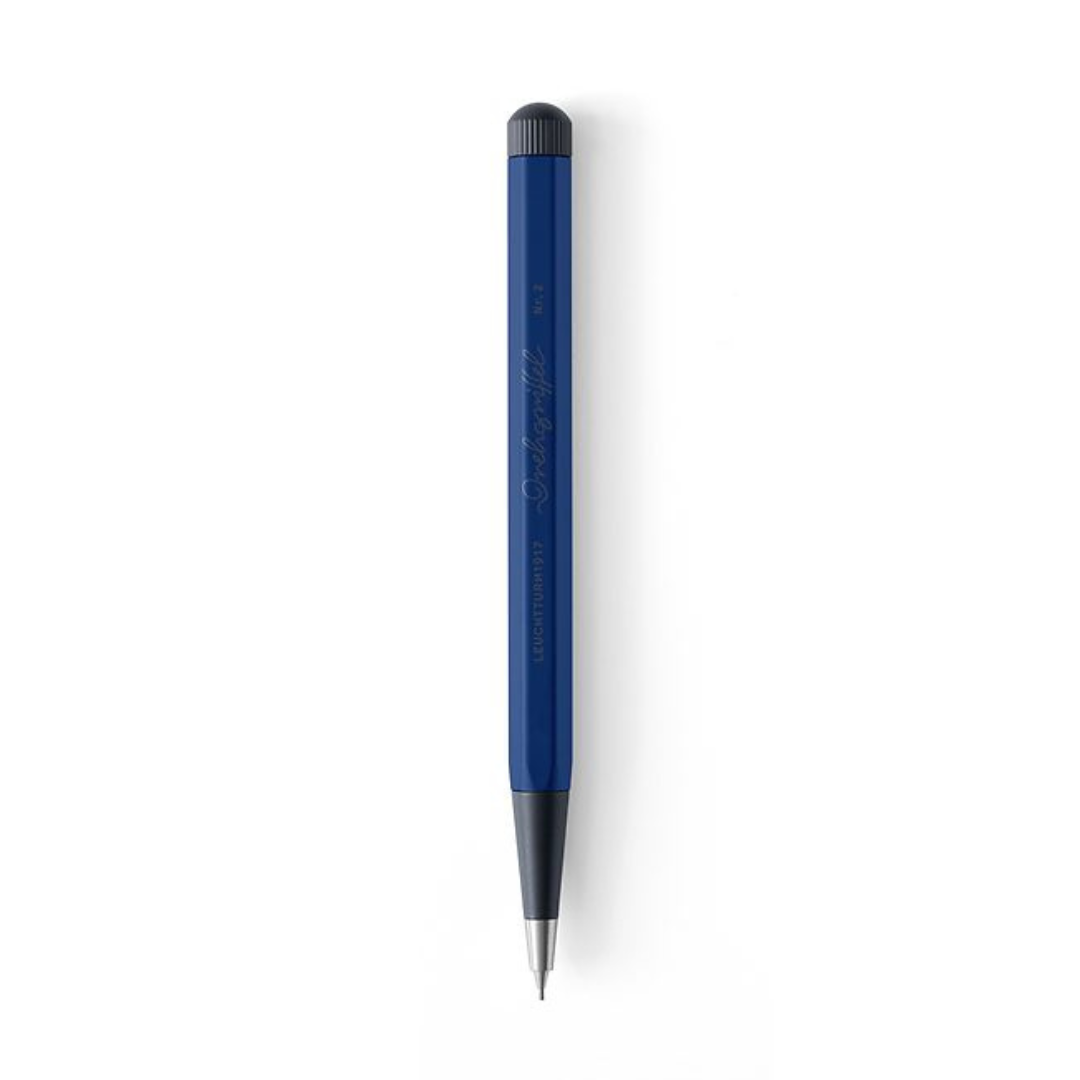 Leuchtturm1917 Drehgriffel NR. 2 Mechanical Pencil - Navy — lead extended