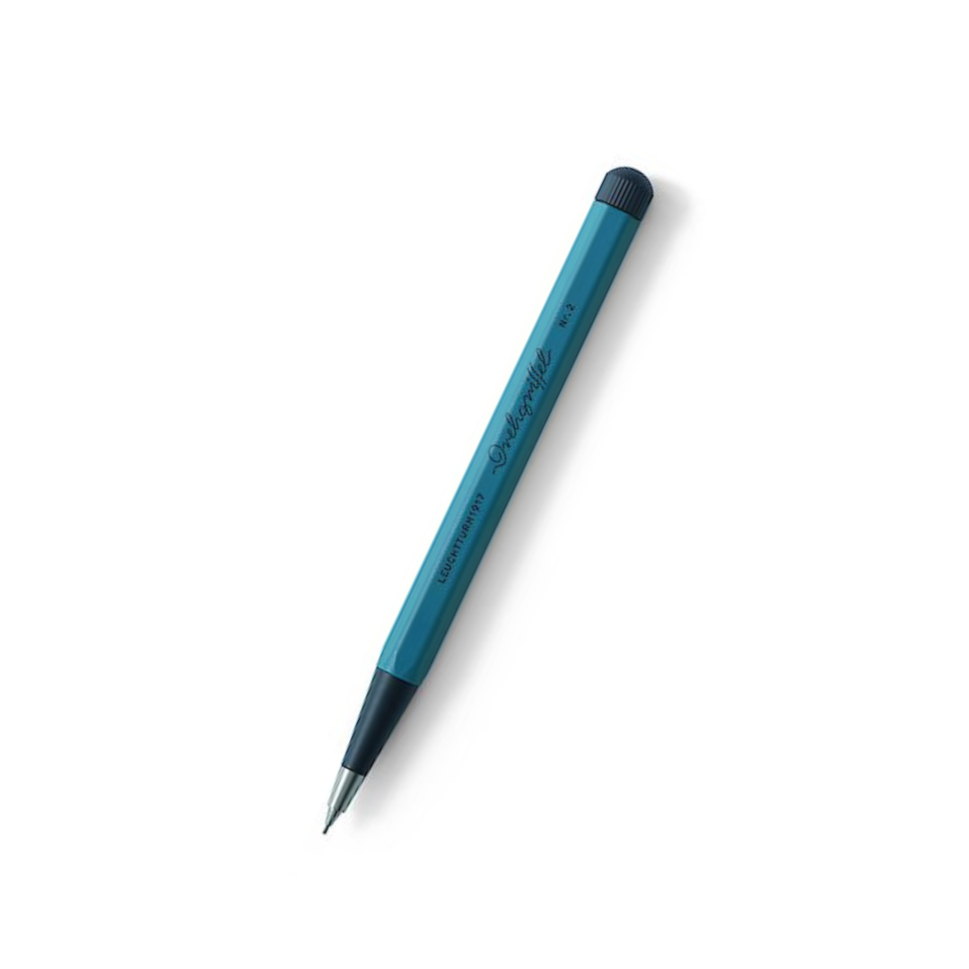 Leuchtturm1917 Drehgriffel NR. 2 Mechanical Pencil - Stone Blue — capped