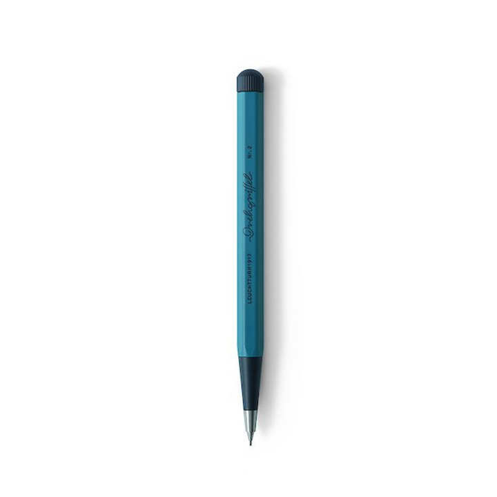 Leuchtturm1917 Drehgriffel NR. 2 Mechanical Pencil - Stone Blue — lead extended