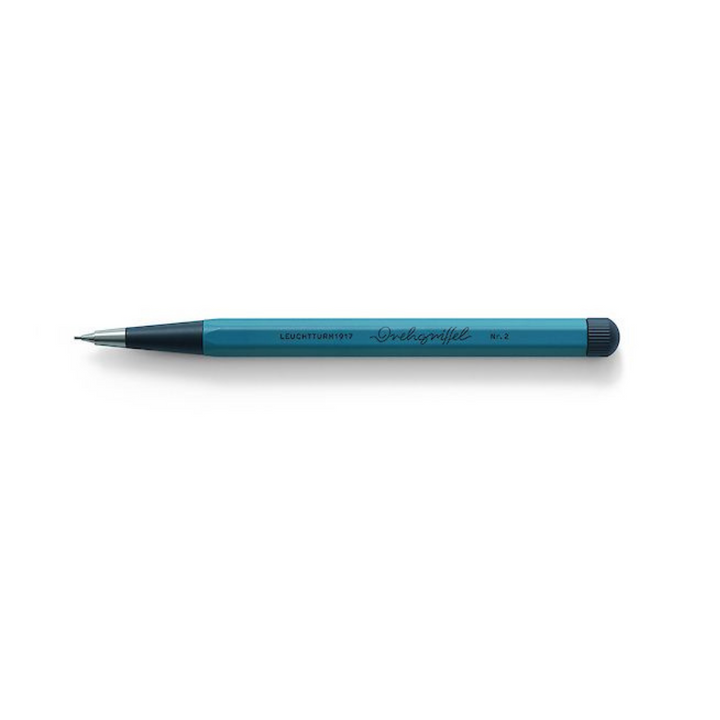 Leuchtturm1917 Drehgriffel NR. 2 Mechanical Pencil - Stone Blue — tip detail