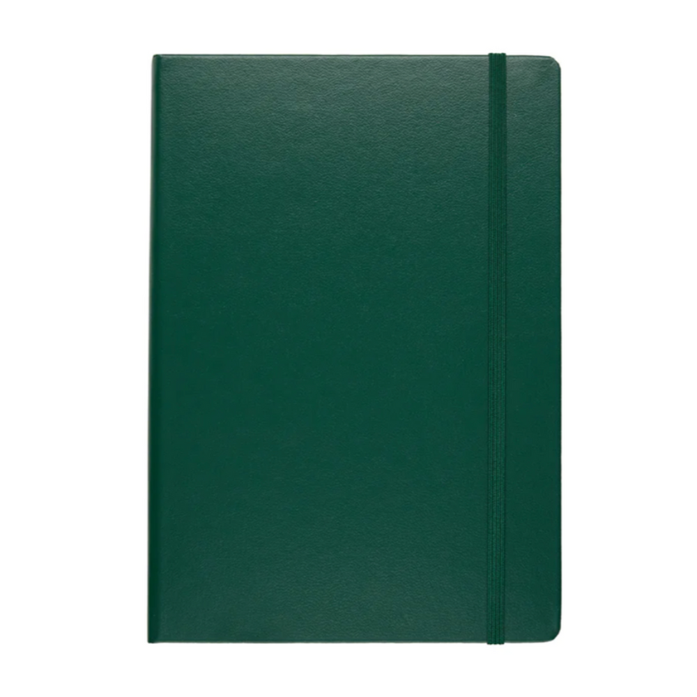 Leuchtturm1917 Natural Colours A5 Medium Hardcover Notebook in Forest Green — Leuchtturm1917 notebook — quality writing journal with premium paper, at Cityluxe Singapore stationery store