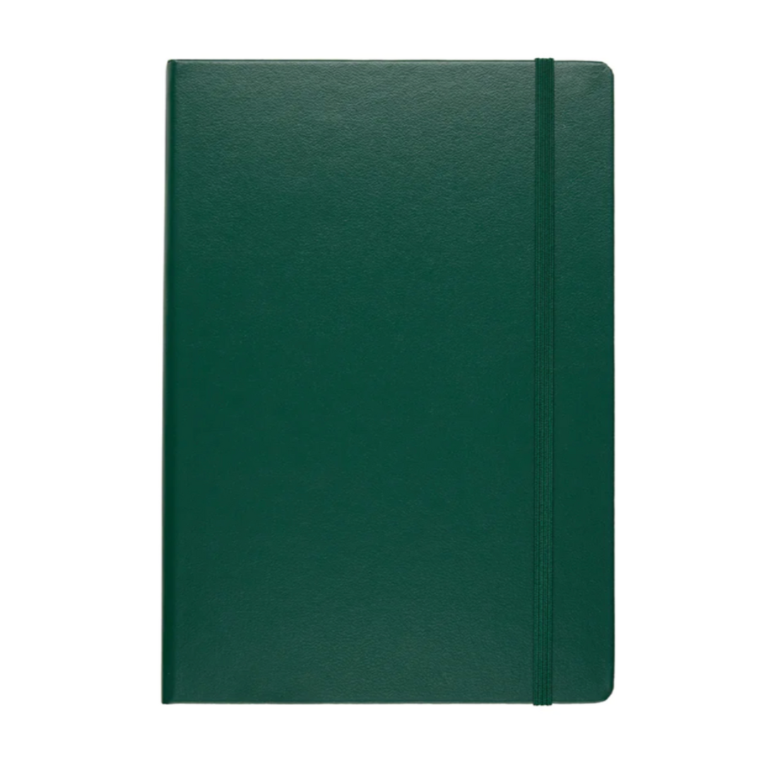 Leuchtturm1917 Natural Colours A5 Medium Hardcover Notebook in Forest Green — Leuchtturm1917 notebook — quality writing journal with premium paper, at Cityluxe Singapore stationery store
