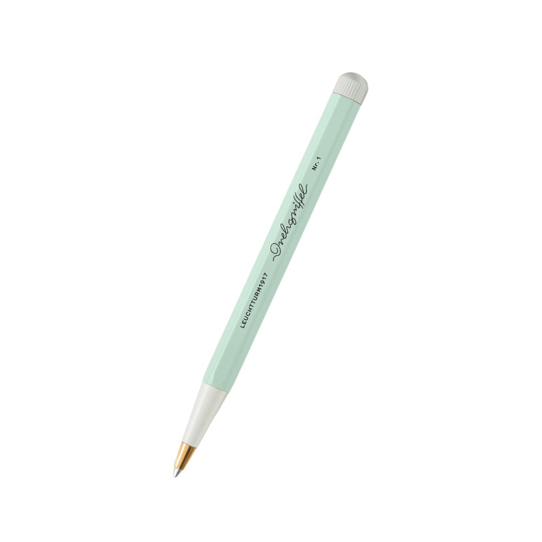 Leuchtturm1917 Natural Colours Drehgriffel Nr. 1 Ballpoint Pen - Mint Green — capped