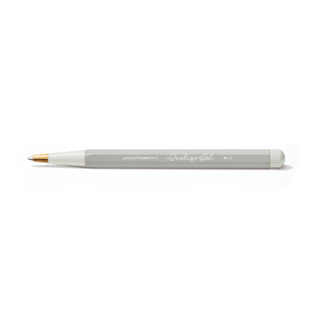 Leuchtturm1917 Natural Colours Drehgriffel Nr. 1 Gel Pen - Light Grey — detail view