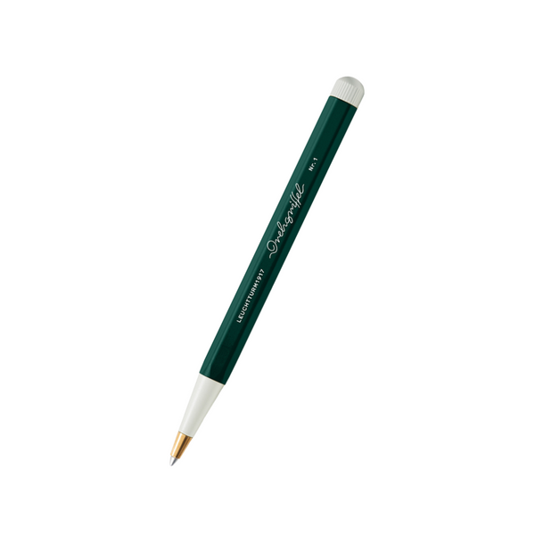 Leuchtturm1917 Natural Colours Drehgriffel Nr. 1 Gel Pen in Forest Green — Leuchtturm1917 gel pen — premium stationery and lifestyle, at Cityluxe Singapore