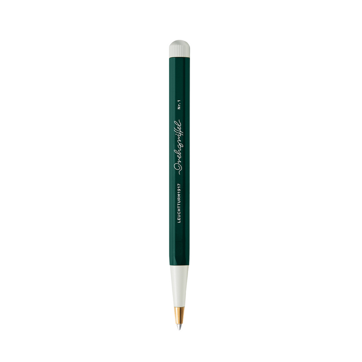 Leuchtturm1917 Natural Colours Drehgriffel Nr. 1 Gel Pen in Forest Green — Leuchtturm1917 gel pen — premium stationery and lifestyle, at Cityluxe Singapore