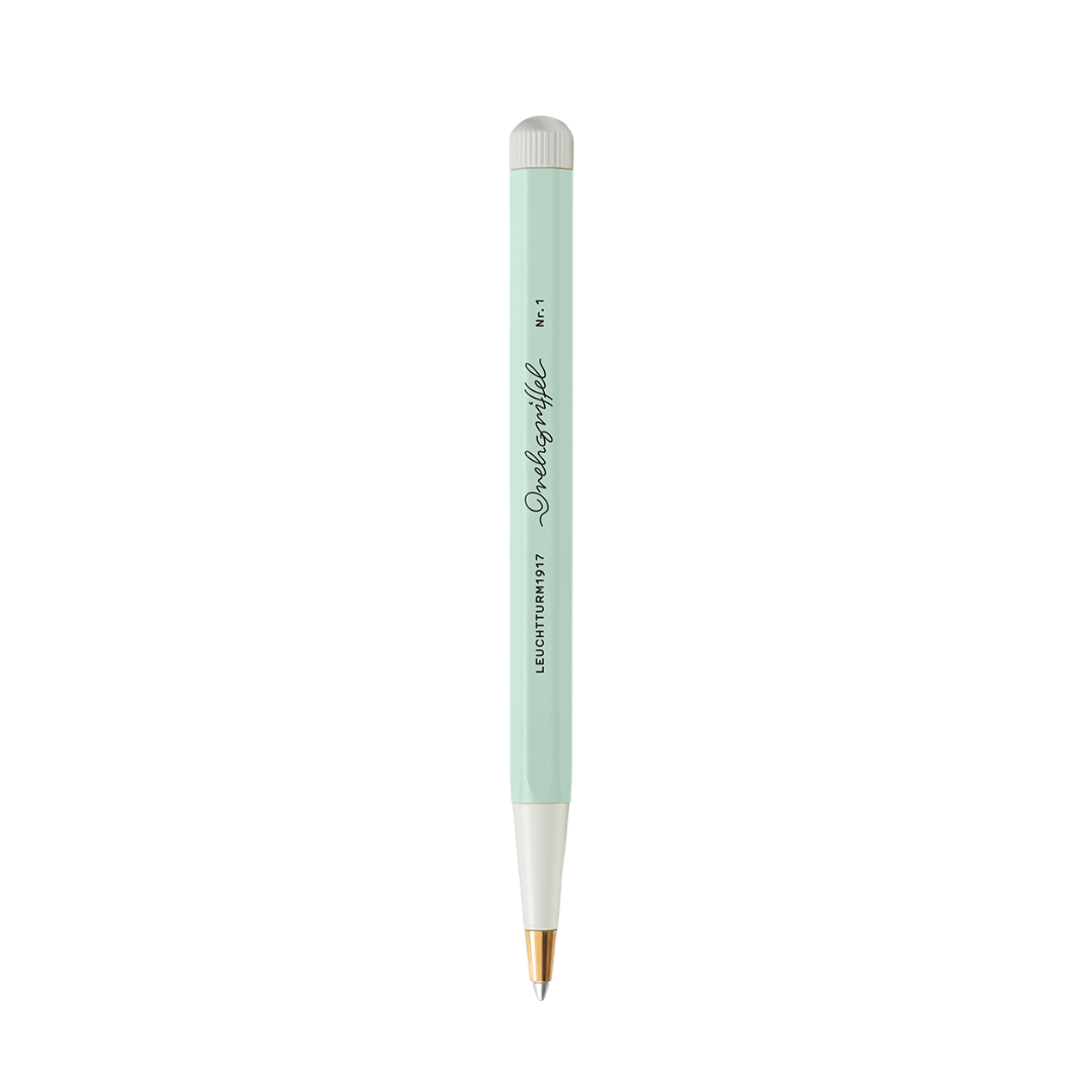 Leuchtturm1917 Natural Colours Drehgriffel Nr. 1 Gel Pen - Mint Green — side view
