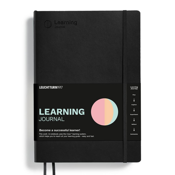 Leuchtturm1917 B5 Composition Softcover Learning Journal - Black — ruling detail