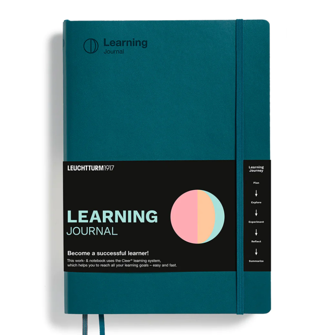 Leuchtturm1917 B5 Composition Softcover Learning Journal - Pacific Green — ruling detail