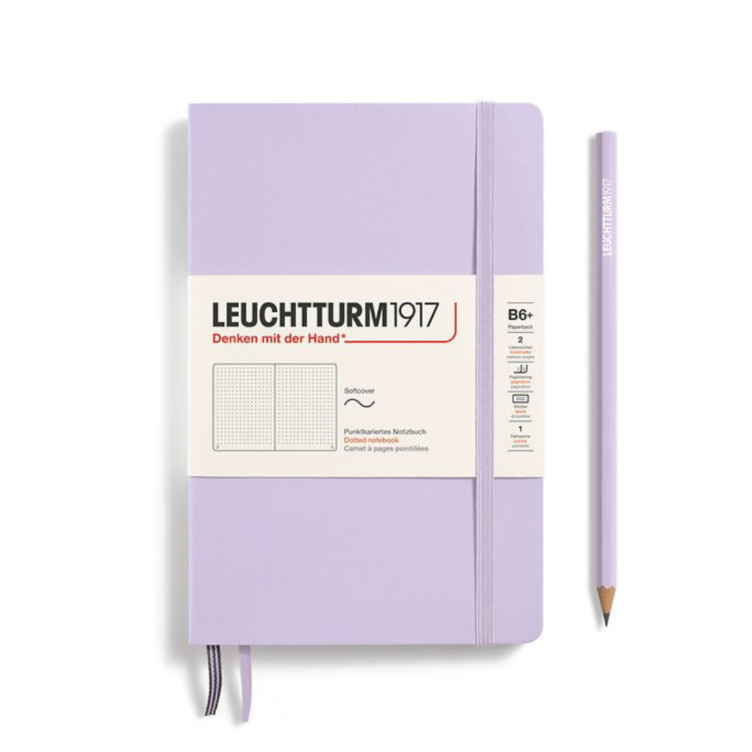 Leuchtturm1917 B6+ Softcover Paperback - Dotted / Lilac — front cover