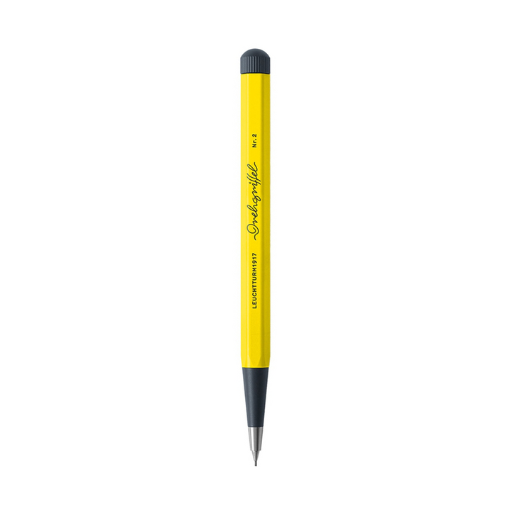 Leuchtturm1917 Drehgriffel NR. 2 Mechanical Pencil - Lemon — lead extended