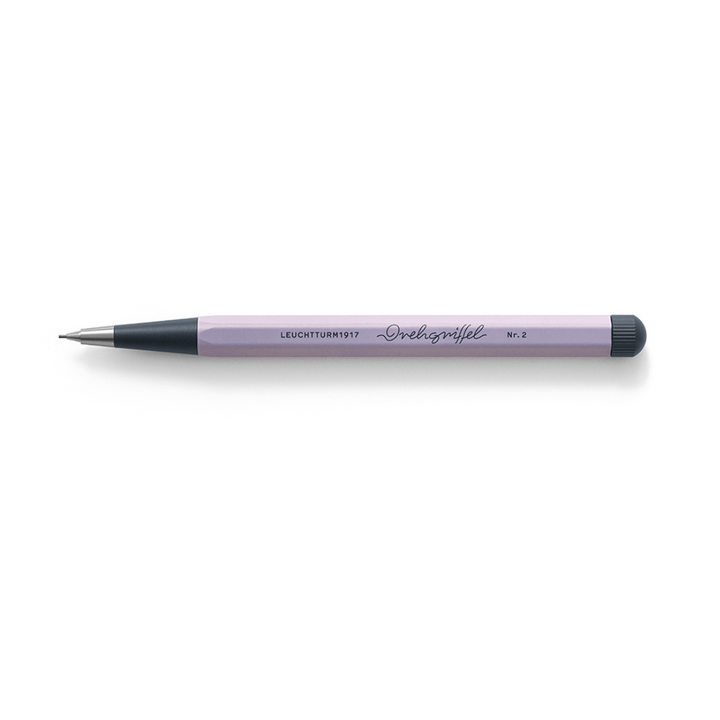 Leuchtturm1917 Drehgriffel NR. 2 Mechanical Pencil in Lilac — Leuchtturm1917 mechanical pencil — precision drafting and writing pencil, at Cityluxe Singapore