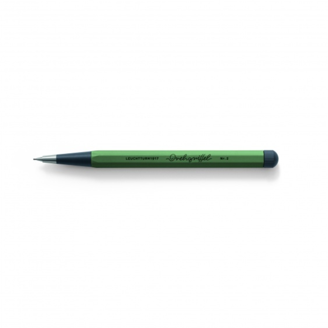 Leuchtturm1917 Drehgriffel NR. 2 Mechanical Pencil - Olive — tip detail