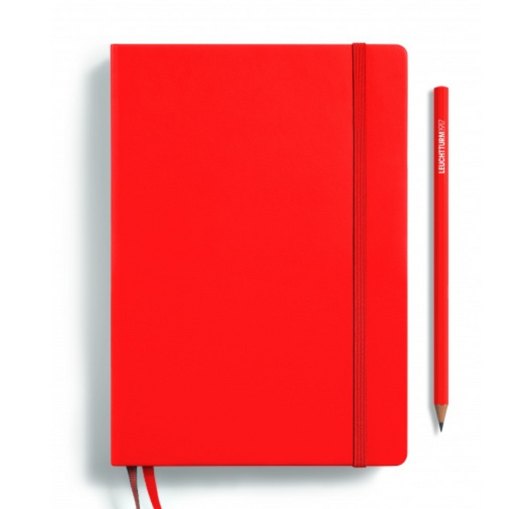 Leuchtturm1917 Recombine A5 Medium Hardcover Notebook - Plain / Lobster — back cover