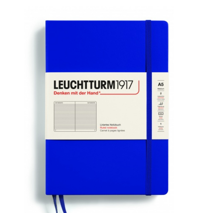 Leuchtturm1917 Recombine A5 Medium Hardcover Notebook - Ruled / Ink — ruling detail