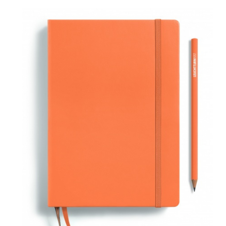 Leuchtturm1917 Recombine A5 Medium Softcover Notebook - Dotted / Apricot — back cover