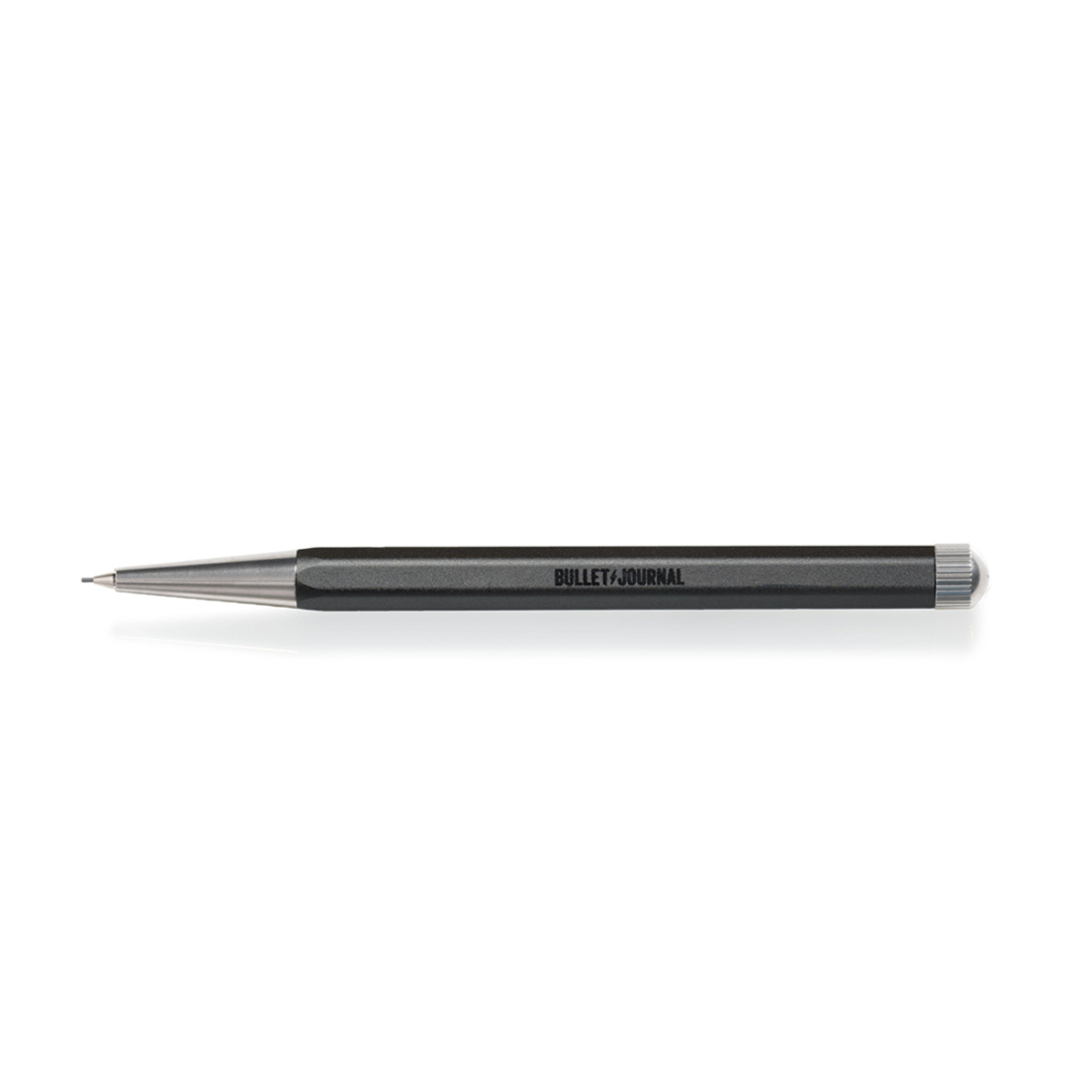 Leuchtturm1917 Bullet Journal Edition Drehgriffel Nr. 2 Mechanical Pencil - Black — tip detail