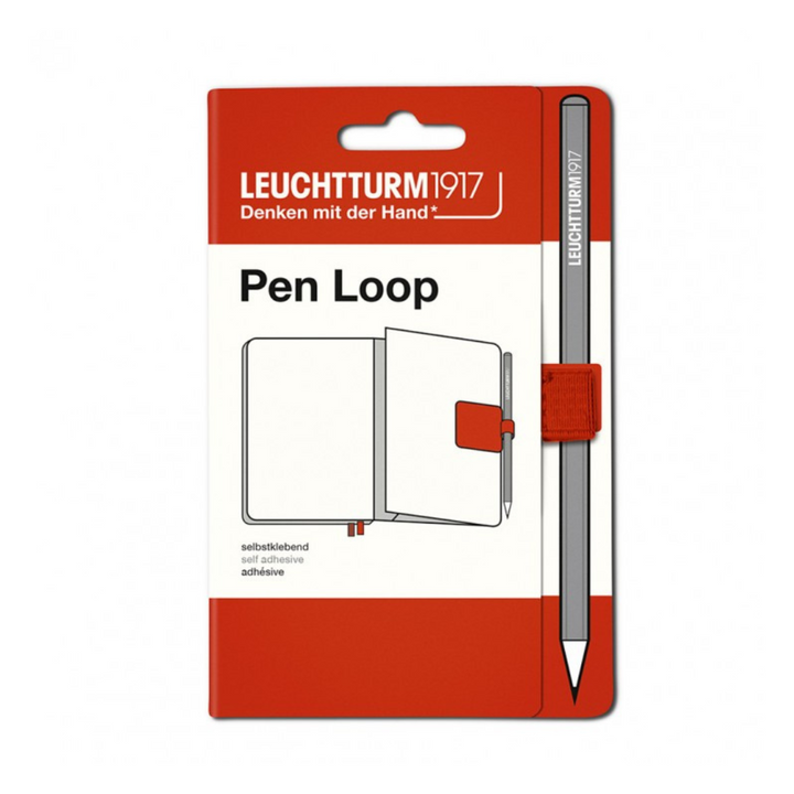 Leuchtturm1917 Pen Loop XL - Fox Red — front view
