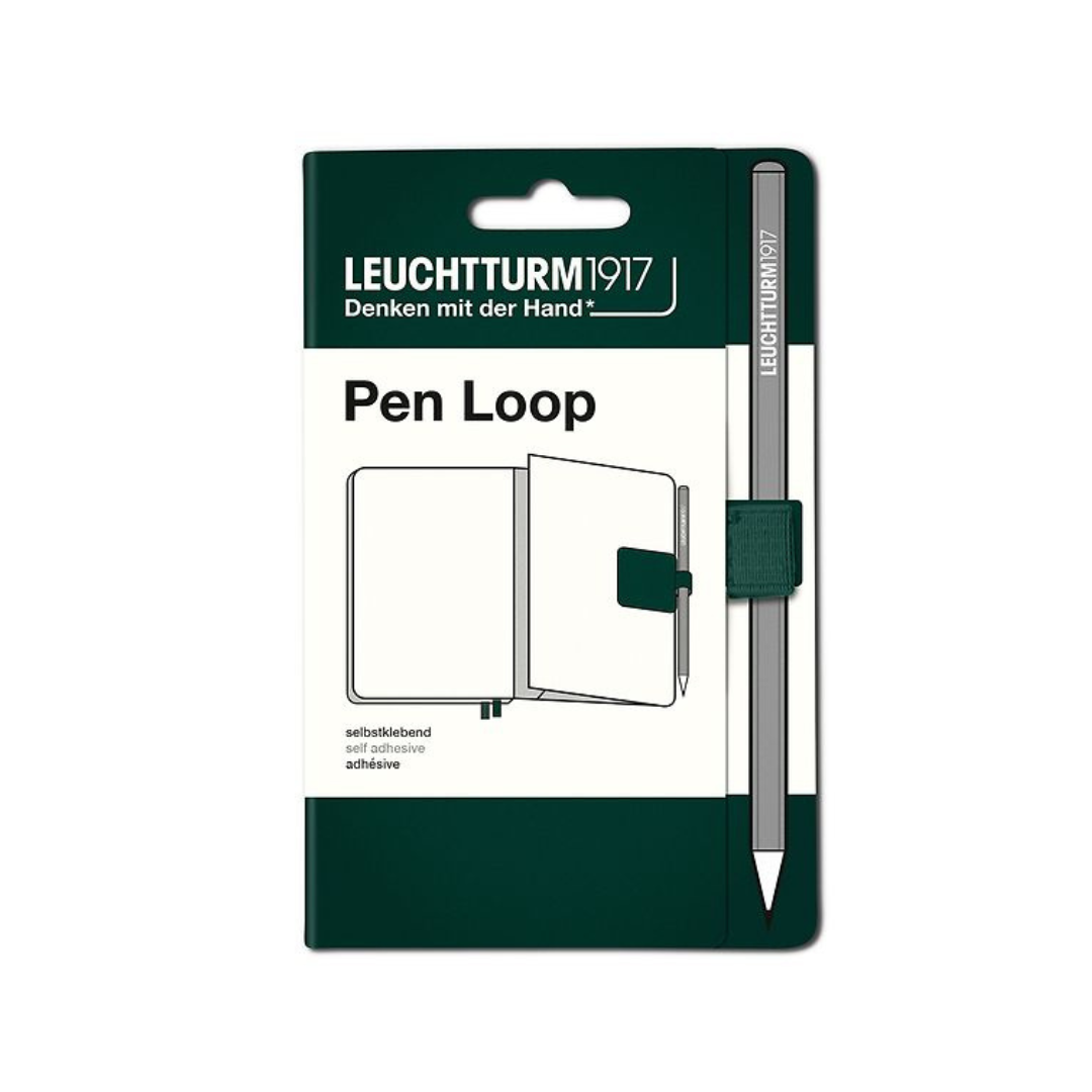 Leuchtturm1917 Pen Loop XL - Forest Green — front view