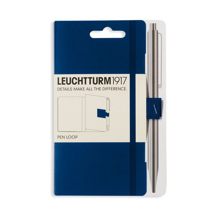 Leuchtturm1917 Pen Loop XL - Navy — front view