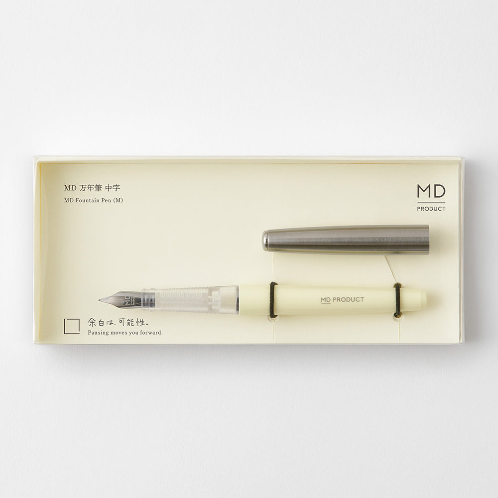 MD Fountain Pen — flat lay