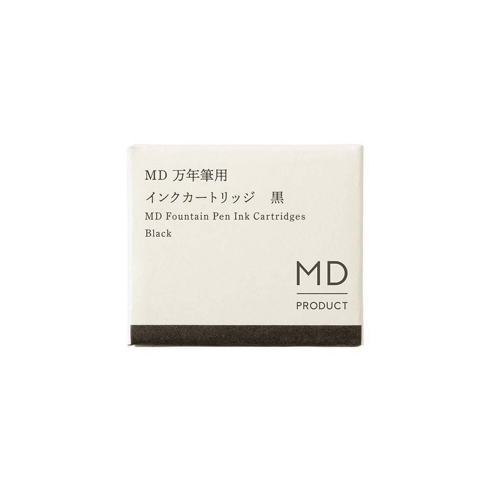 Cartridge for MD Fountain Pen - Black — bottle front