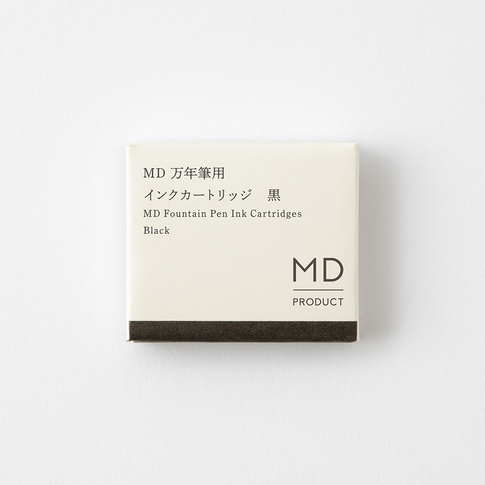 Cartridge for MD Fountain Pen - Black — size reference