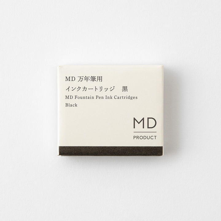 Cartridge for MD Fountain Pen - Black — size reference